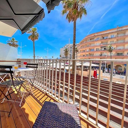 Appartement Vue Mer Parking Prive Place Med Canet-en-Roussillon Kültér fotó